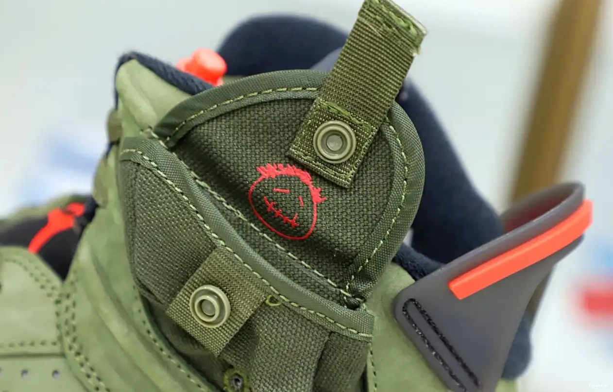 SCOTT TRAVIS AIR X JORDAN RETRO 'OLIVE' 6 0606